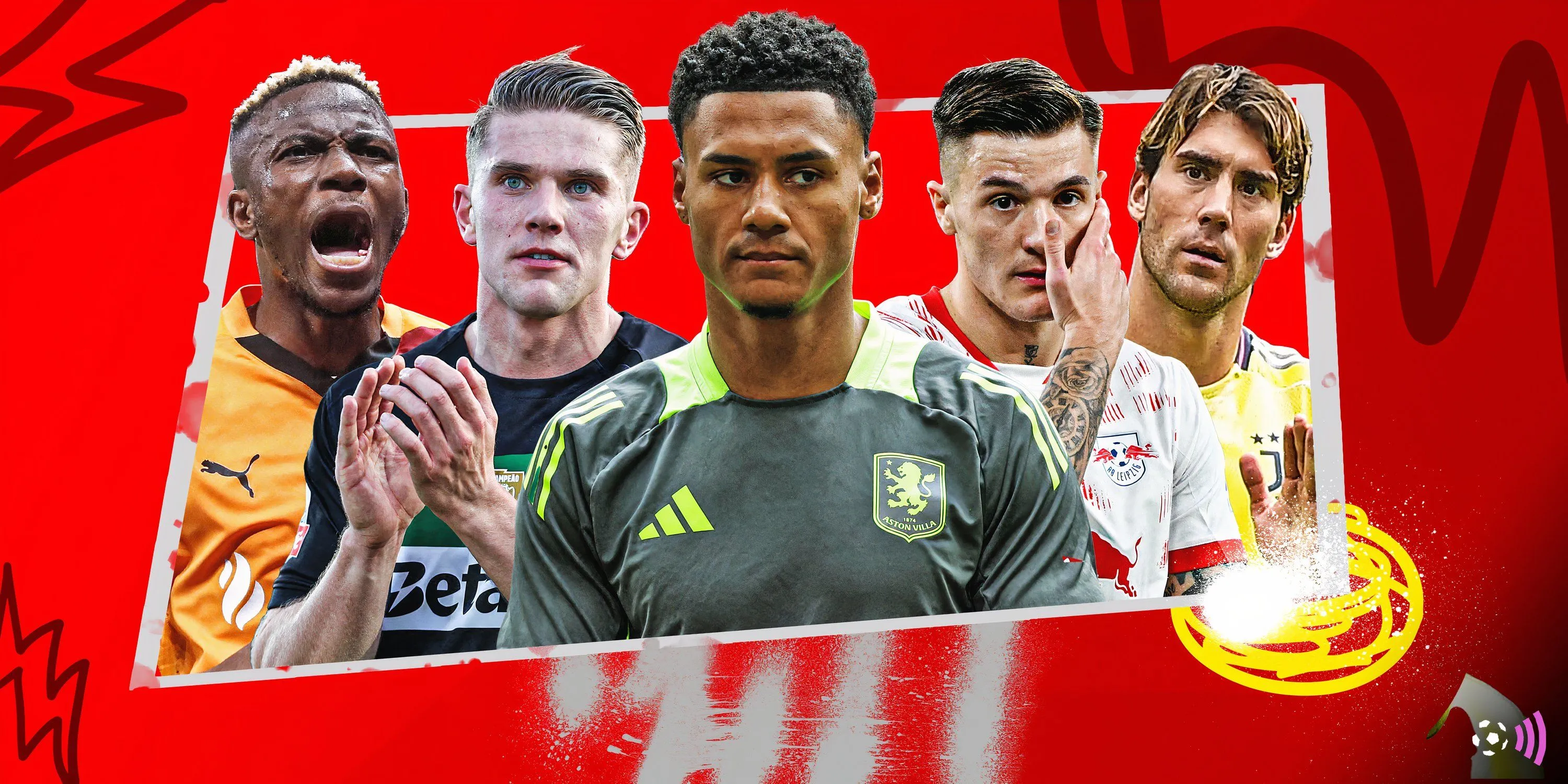 Các tiền đạo hàng đầu như Ollie Watkins, mục tiêu chuyển nhượng của Liverpool trong kỳ chuyển nhượng hè 2024.