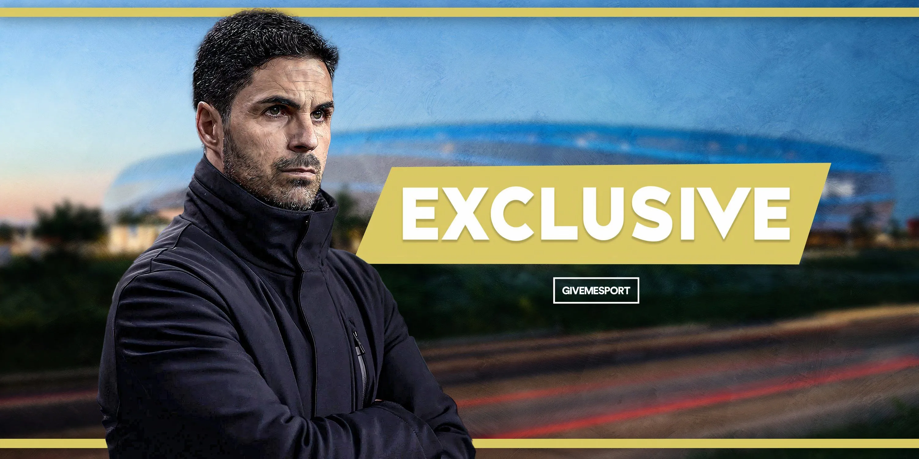 Huấn luyện viên Mikel Arteta của Arsenal theo dõi trận đấu