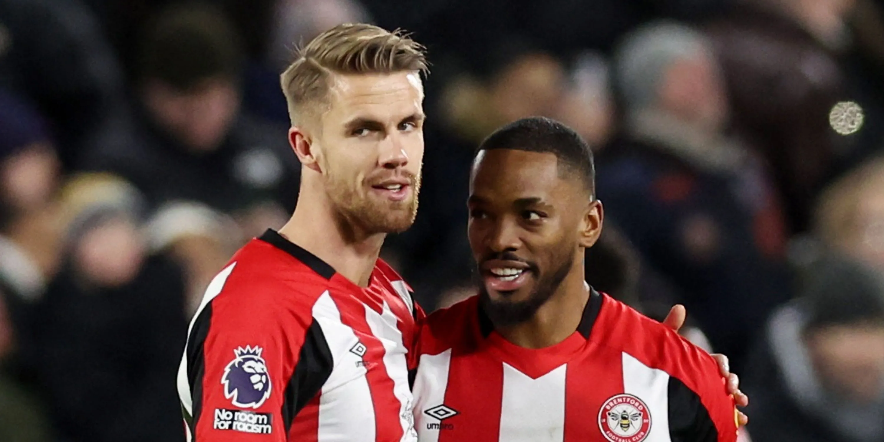 Kristoffer Ajer thi đấu cho Brentford