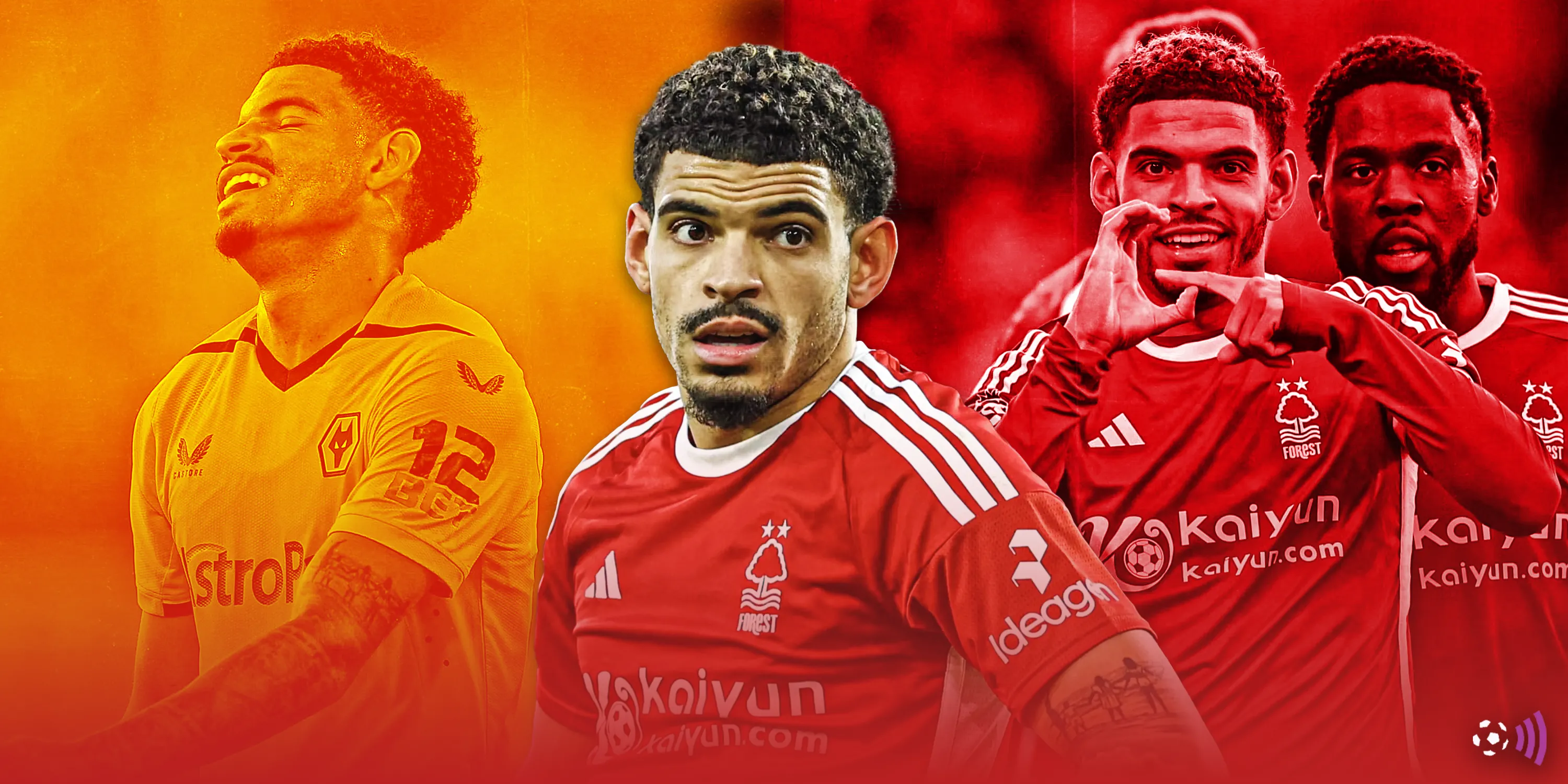 Morgan Gibbs-White thi đấu cho Nottingham Forest sau khi rời Wolves