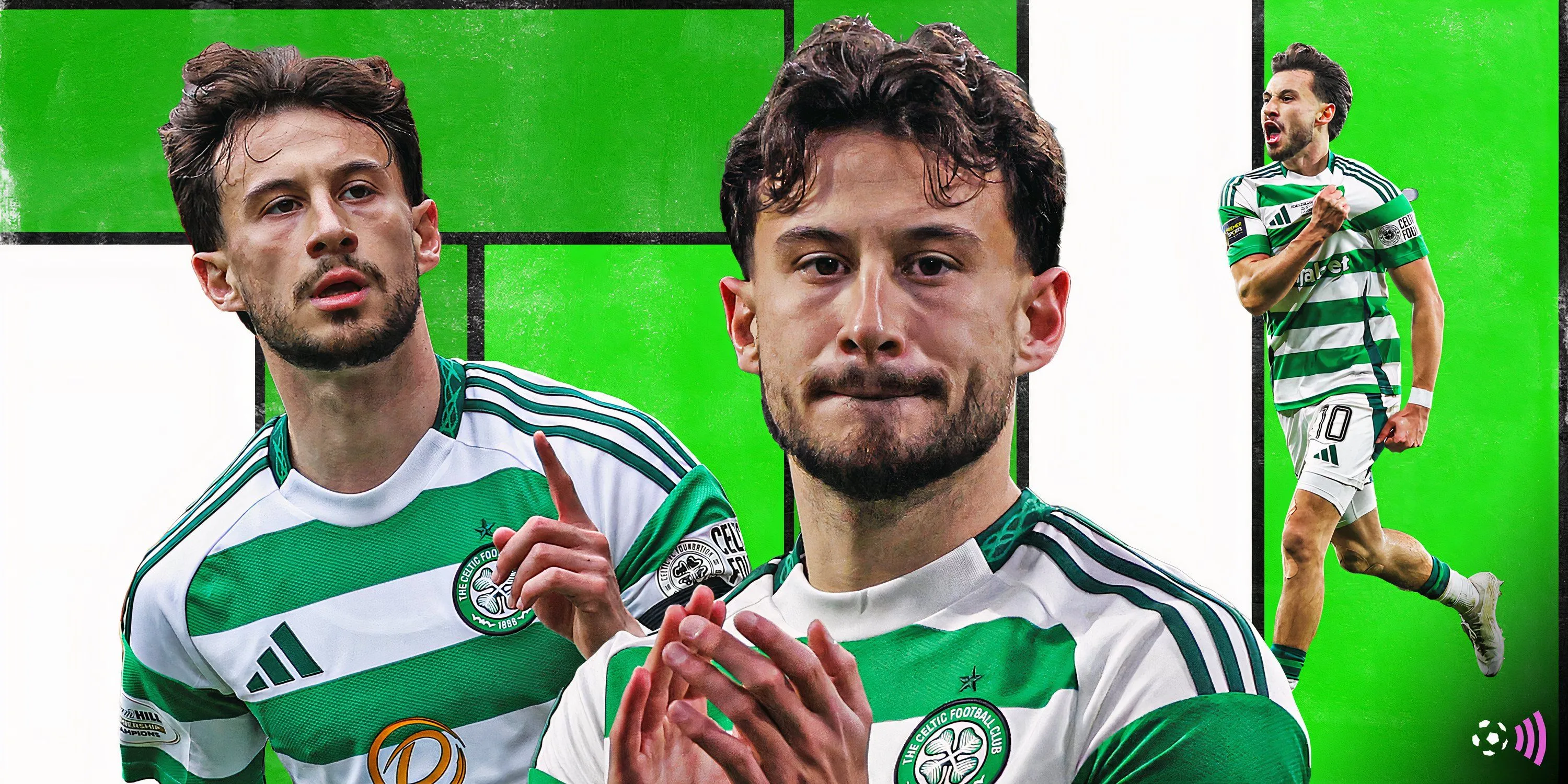 Nicolas Kuhn trong màu áo Celtic, chuẩn bị rời câu lạc bộ.