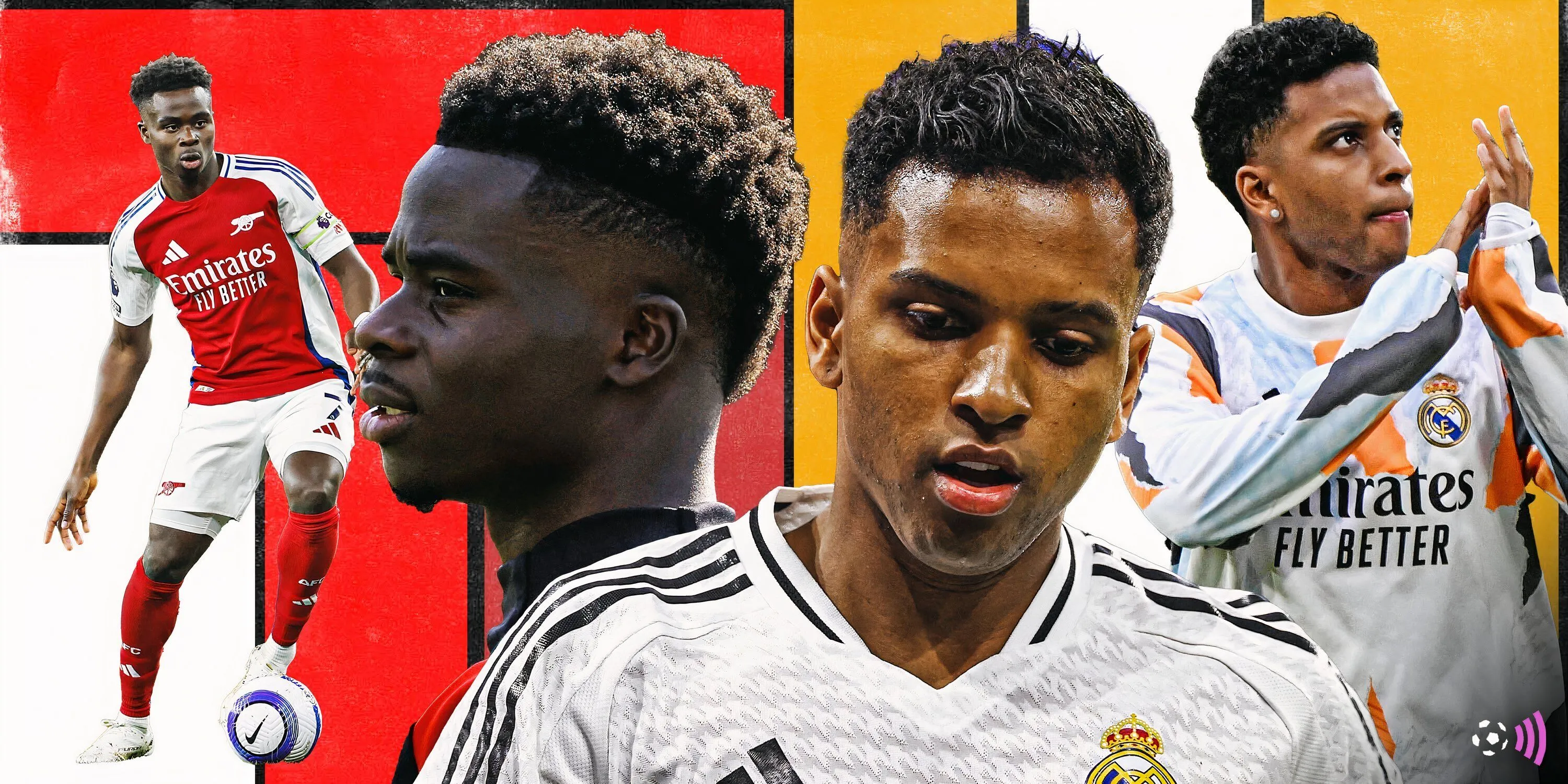 Rodrygo và Bukayo Saka: Kì vọng kết hợp tài năng tại Arsenal