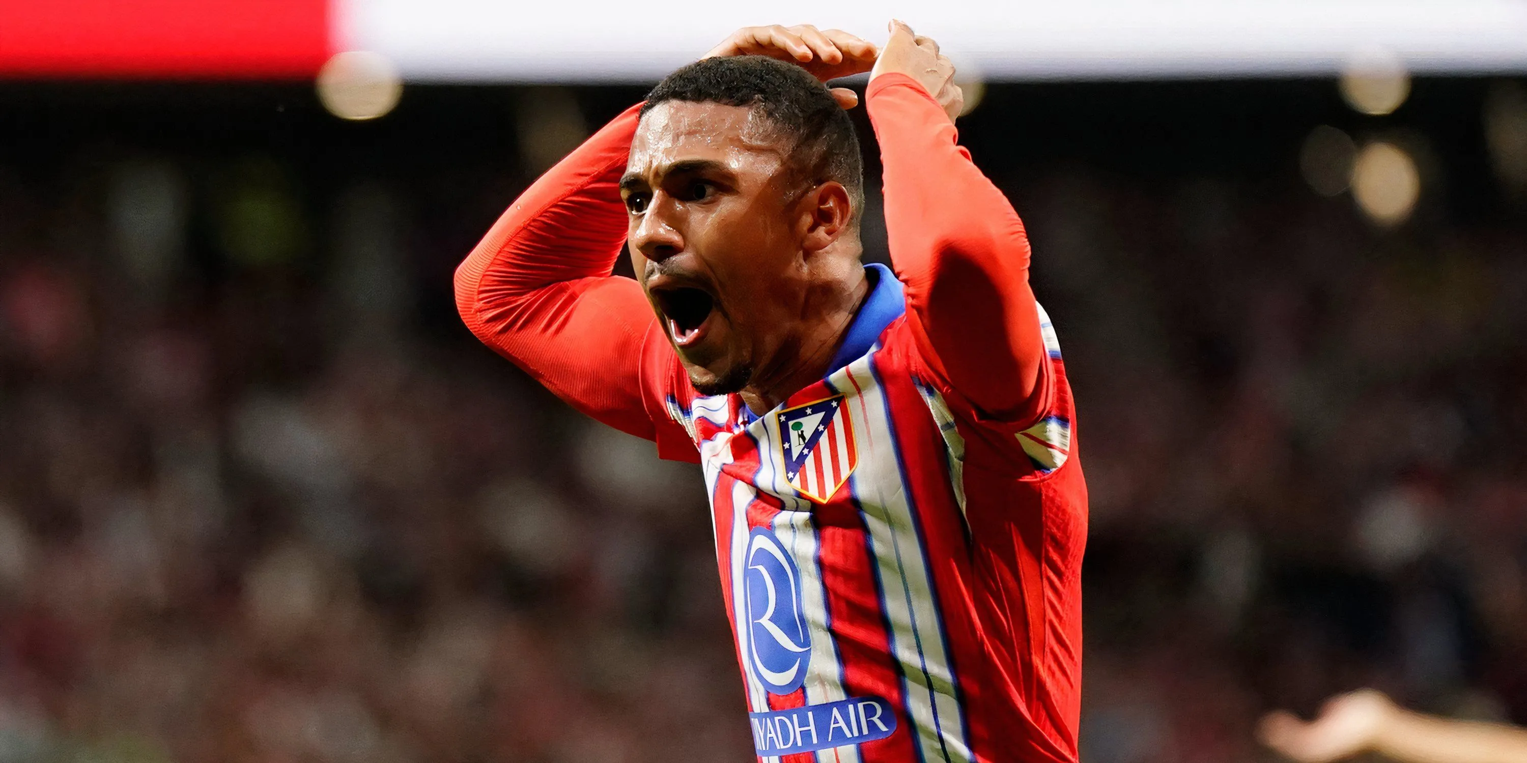 Samu Lino trong màu áo Atletico Madrid, mục tiêu chuyển nhượng của Everton.