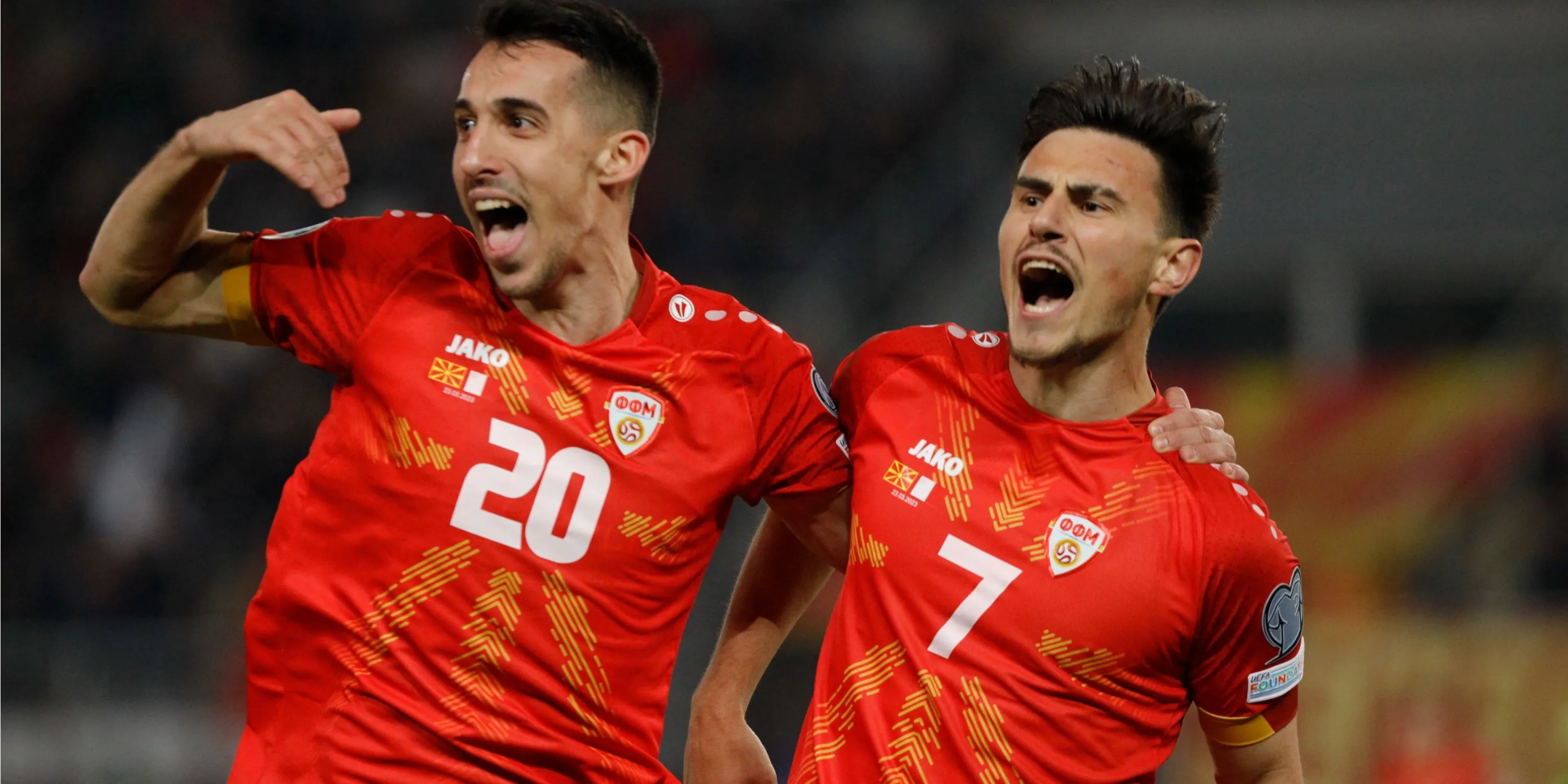 Tiền đạo Bojan Miovski của Girona, cầu thủ được Rangers nhắm tới thay thế Jamie Vardy.