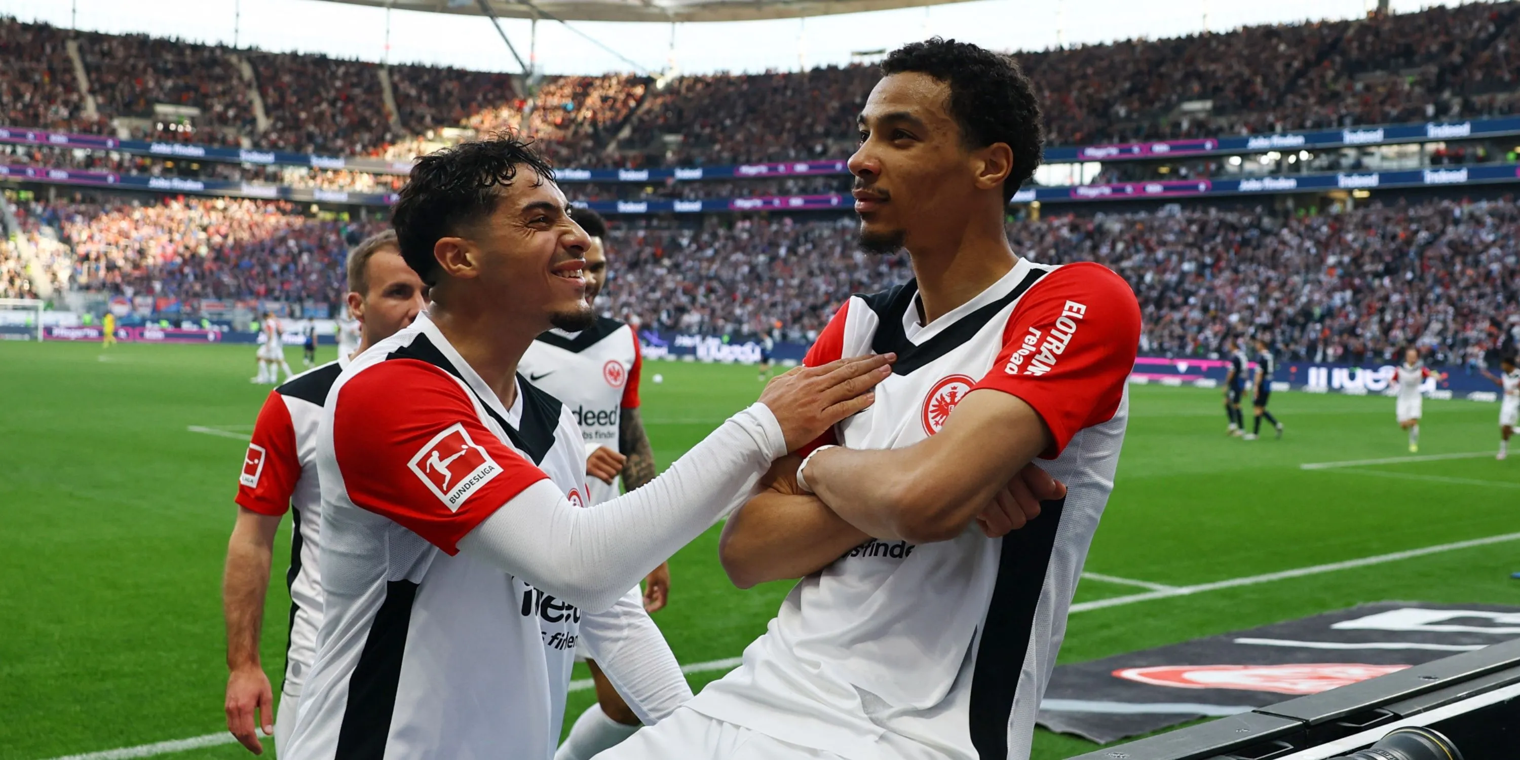 Tiền đạo Hugo Ekitike đang thi đấu bùng nổ cho Eintracht Frankfurt tại Bundesliga