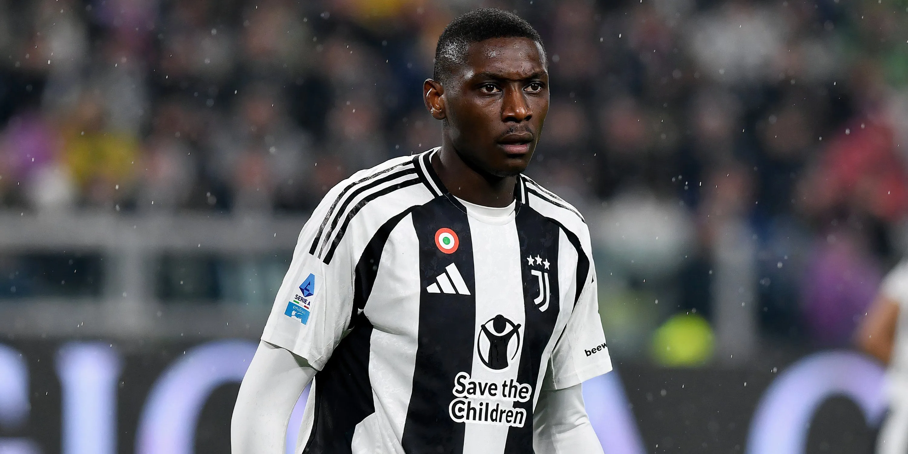 Tiền đạo Randal Kolo Muani trong màu áo Juventus, mục tiêu chuyển nhượng của Aston Villa