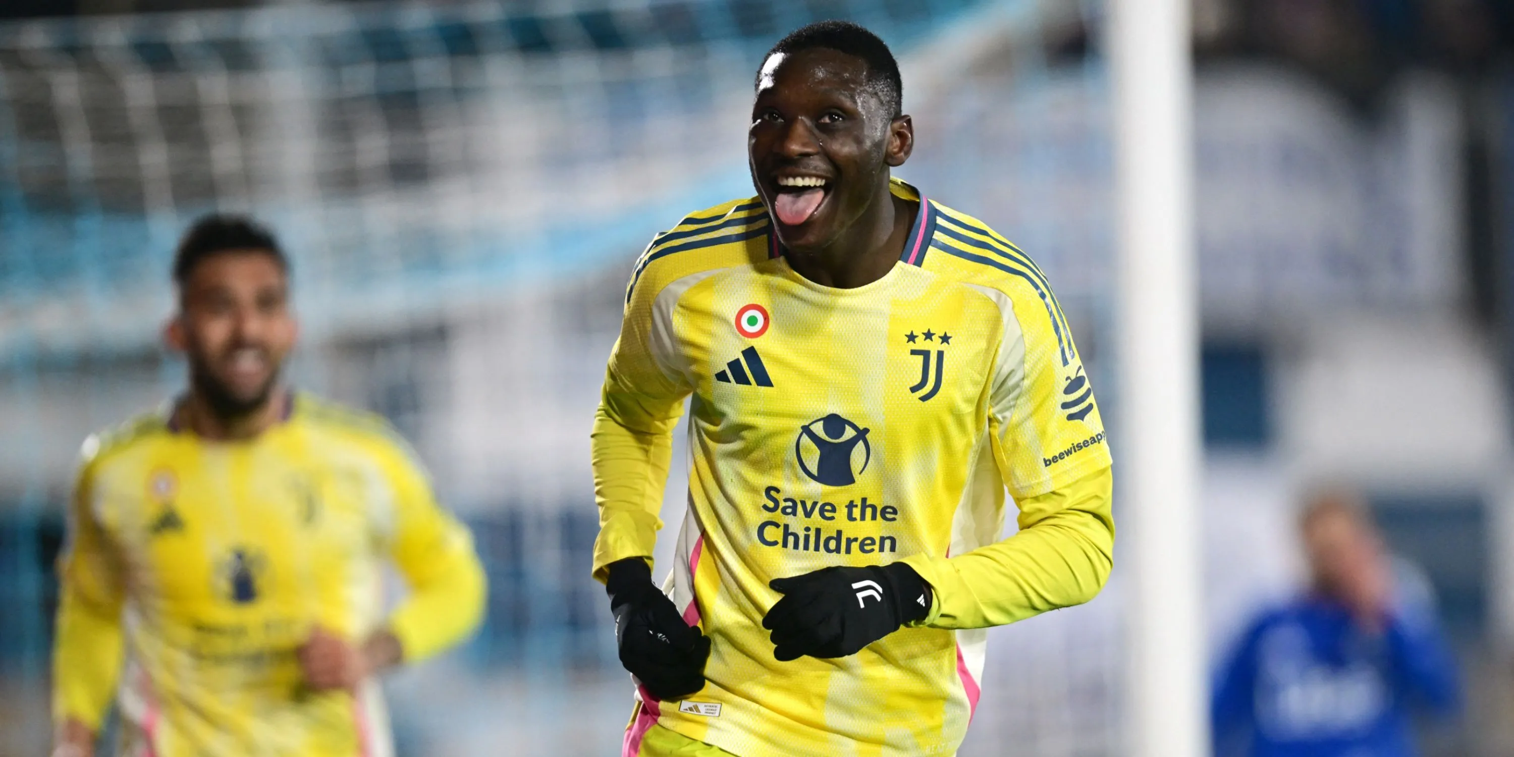 Tiền đạo Randal Kolo Muani trong màu áo Juventus, tương lai anh vẫn chưa rõ ràng