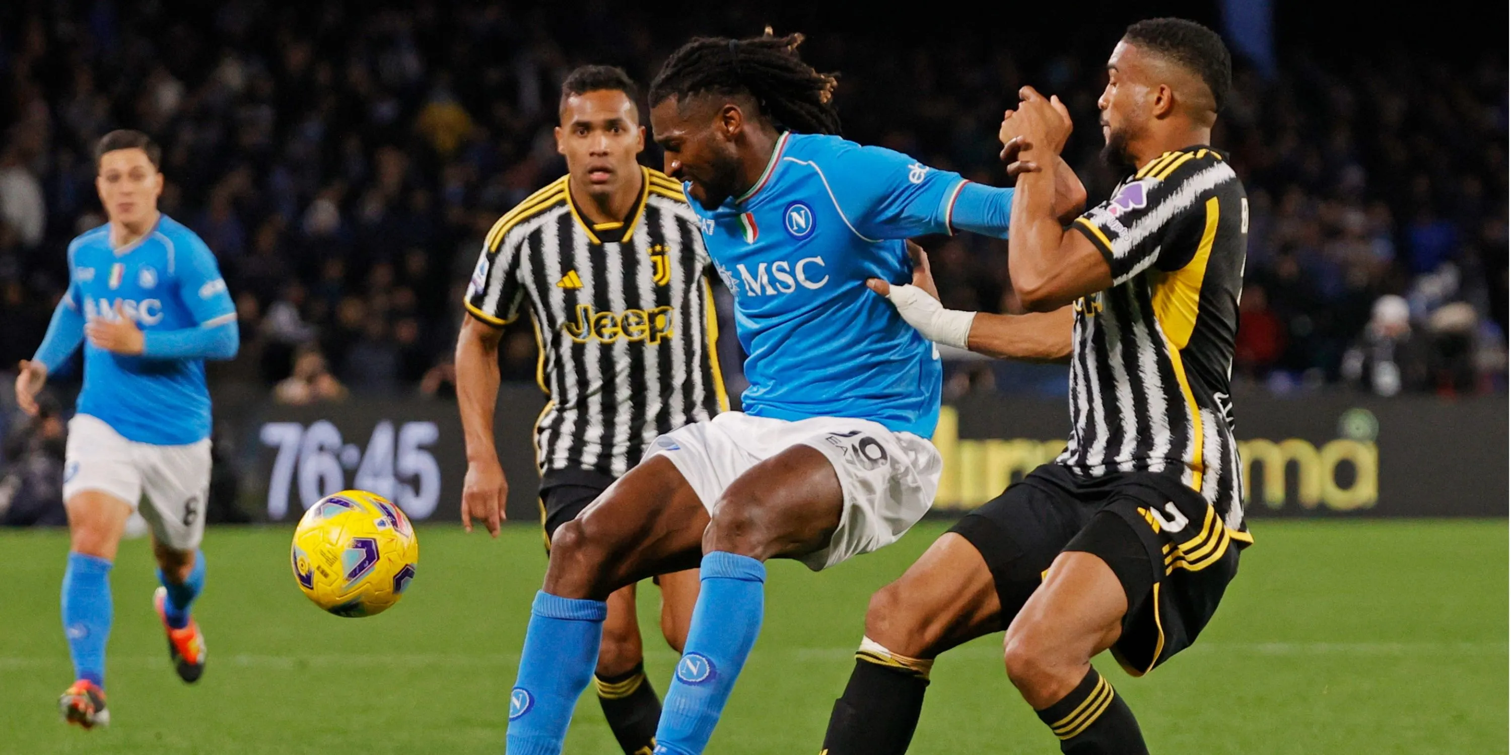 Tiền vệ Andre-Frank Zambo Anguissa của Napoli, cầu thủ được Sunderland quan tâm.