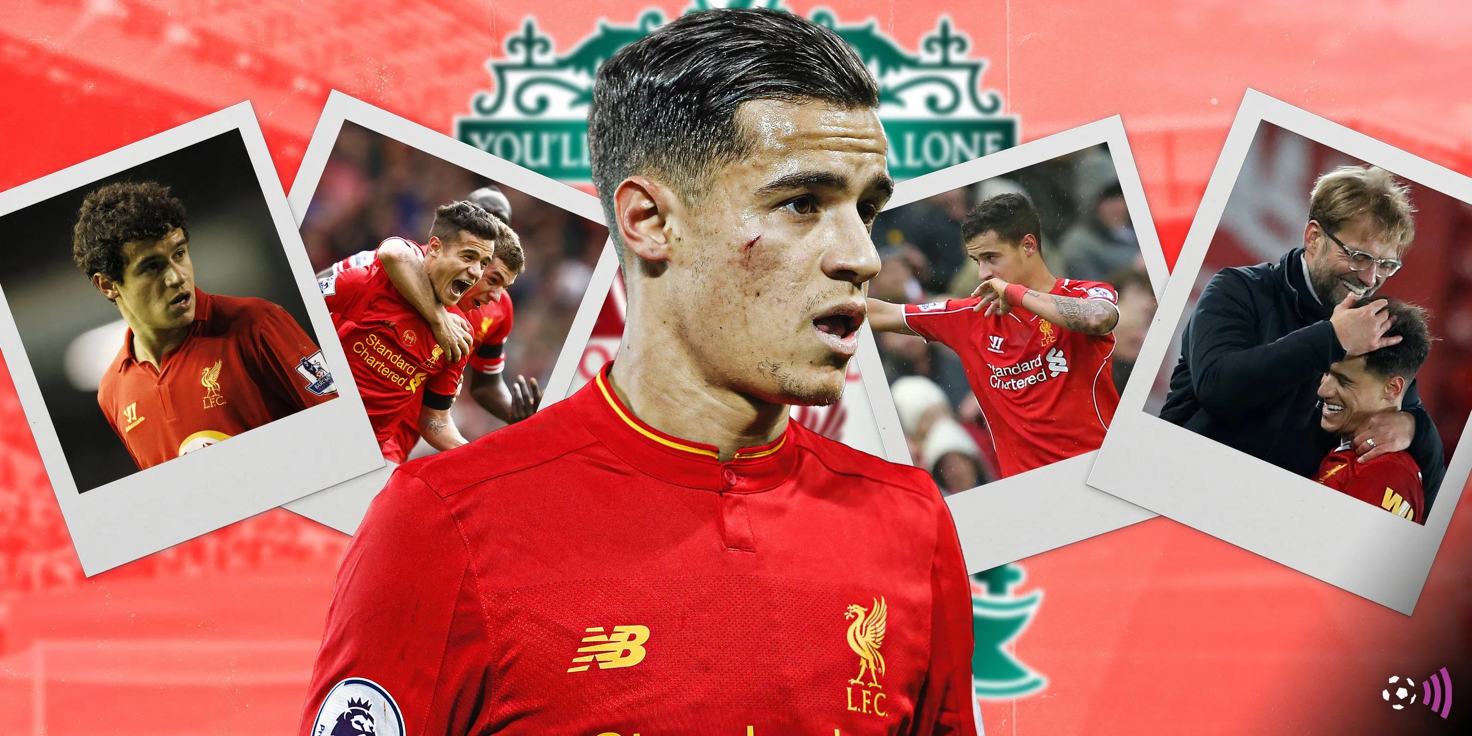 Tiền vệ Philippe Coutinho trong giai đoạn đỉnh cao cùng Liverpool
