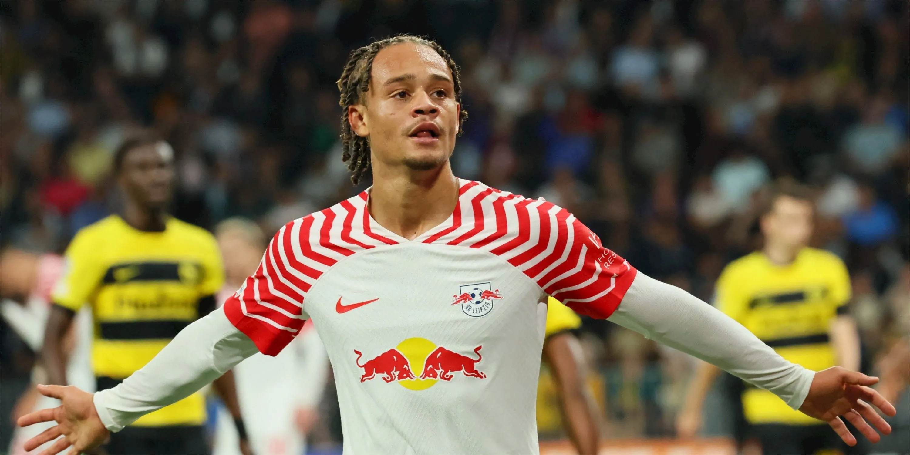Xavi Simons trong màu áo RB Leipzig