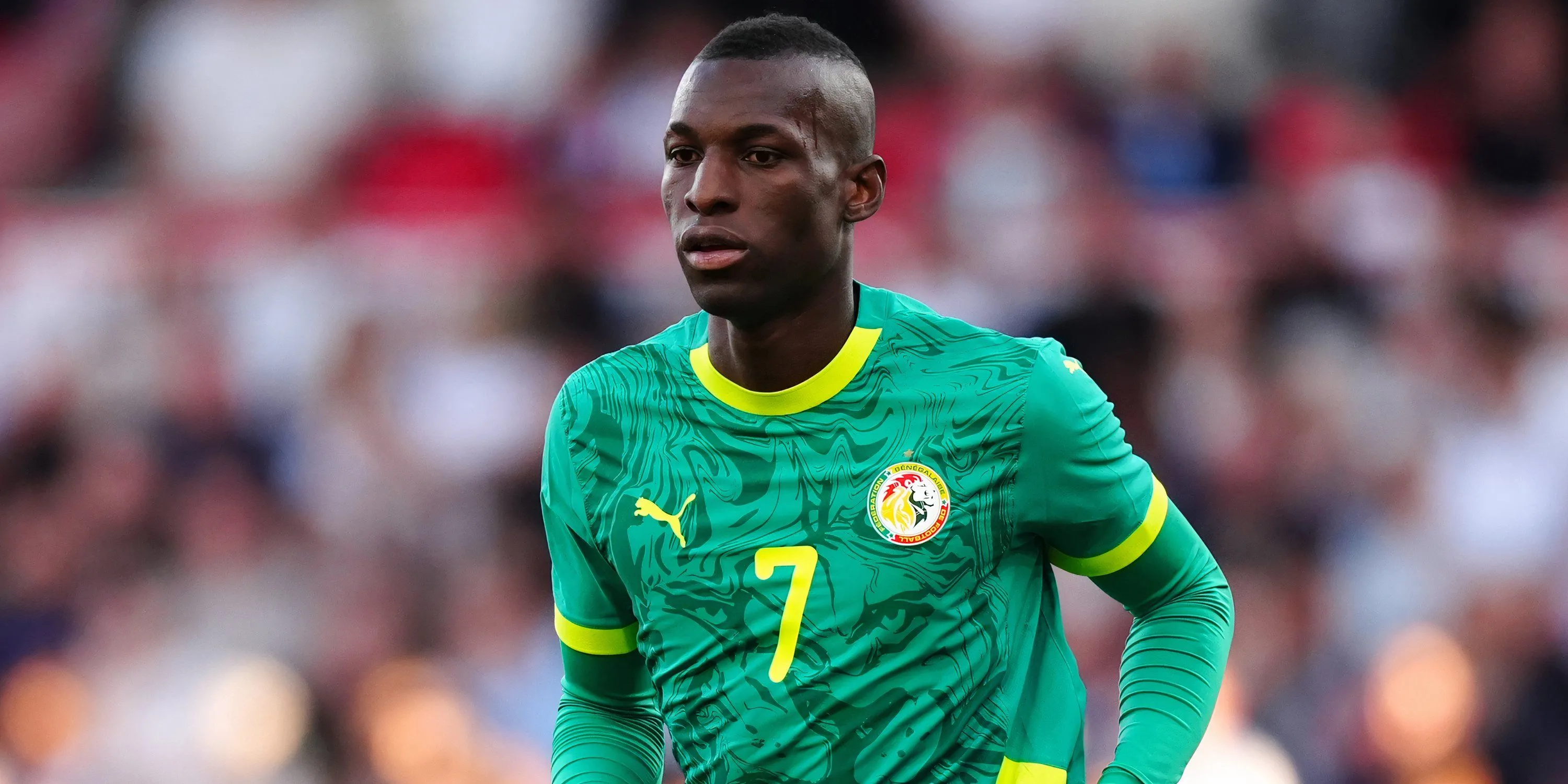 Tiền đạo Nicolas Jackson thi đấu cho đội tuyển Senegal, cầu thủ mục tiêu chuyển nhượng của Aston Villa từ Chelsea