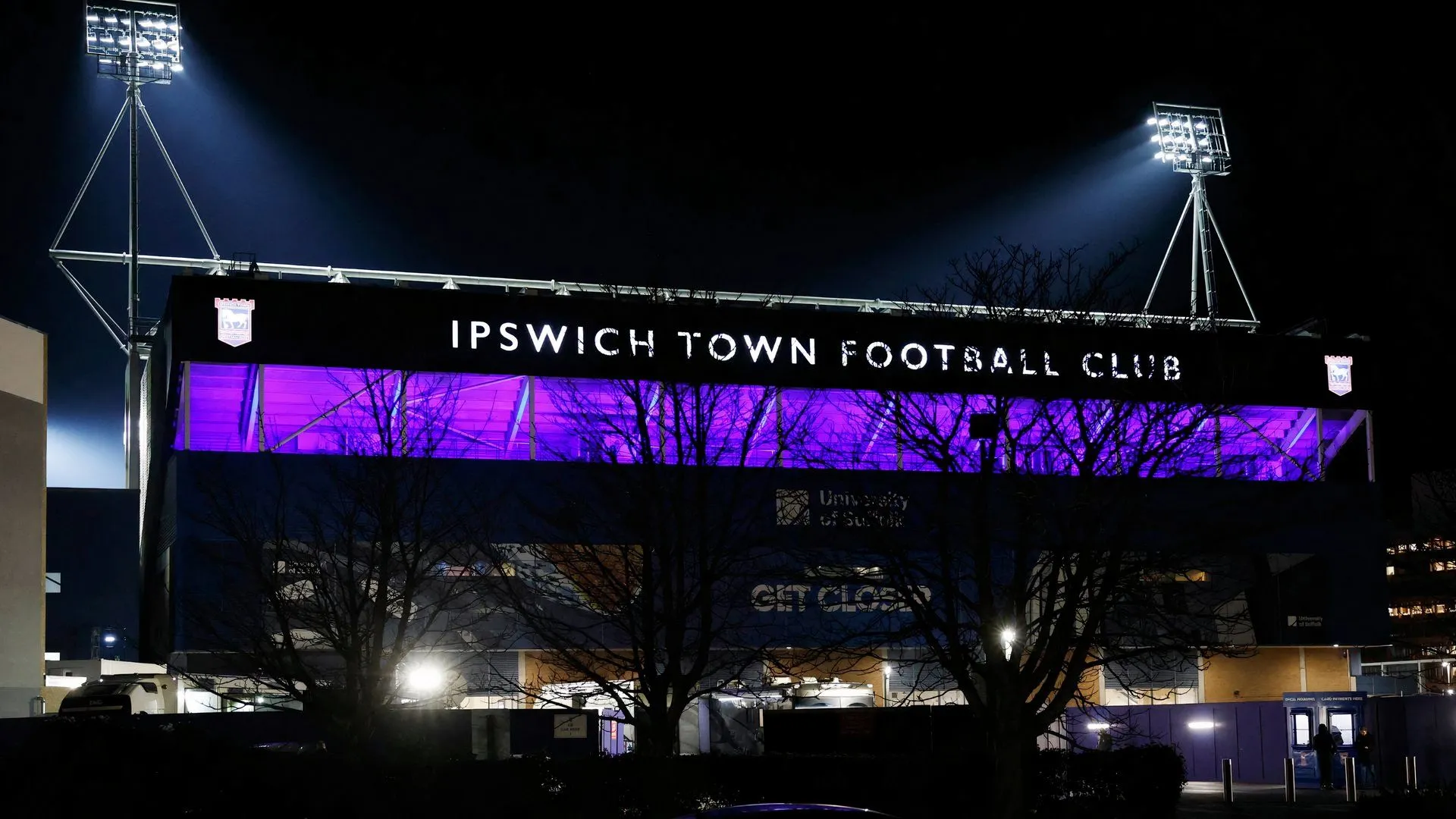 Toàn cảnh sân vận động Portman Road của Ipswich Town trước mùa giải Championship mới