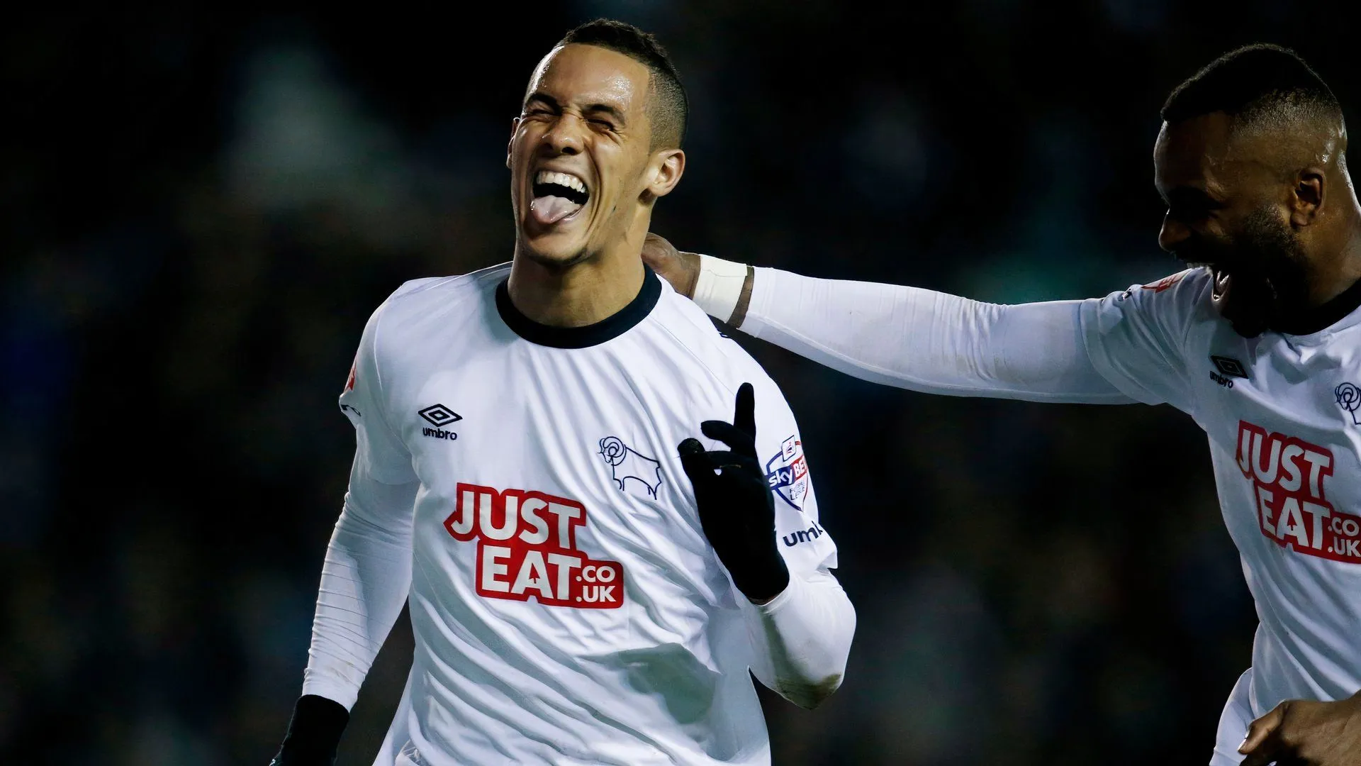 Tom Ince trong màu áo Derby County