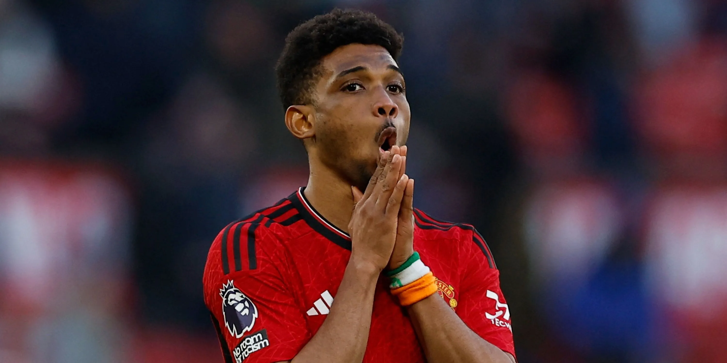 Amad Diallo trong màu áo Man United, thích nghi tốt ở vị trí hậu vệ cánh phải trong hệ thống 3-4-2-1