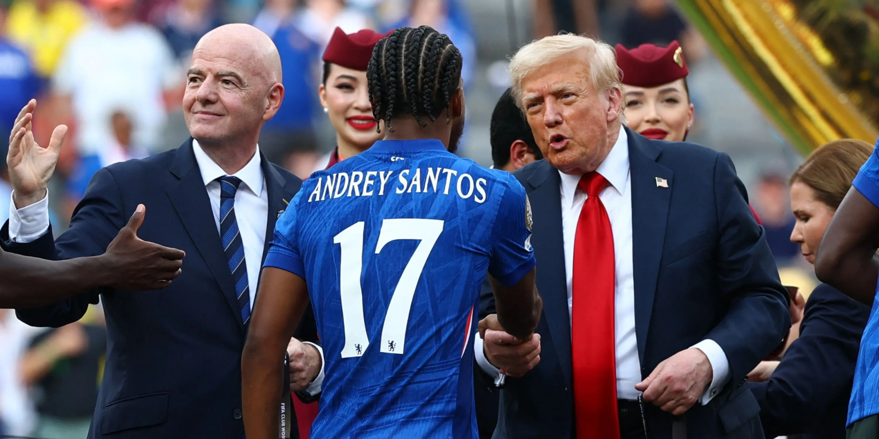 Andrey Santos trong màu áo Chelsea, mục tiêu chuyển nhượng của West Ham cho tuyến giữa